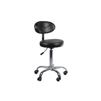 Taboret kosmetyczny z opar. BD-9934 czarny